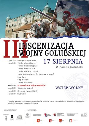 Inscenizacja III Wojny Golubskiej - 17 sierpnia 2024 r.