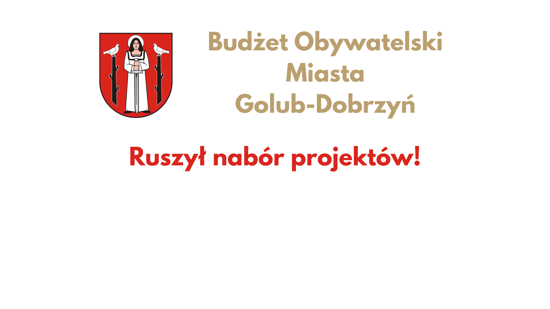 Ruszył nabór projektów do Budżetu Obywatelskiego